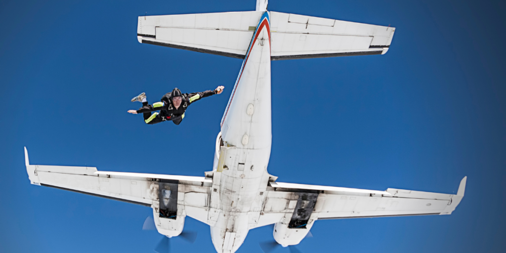 Falling From an Airplane