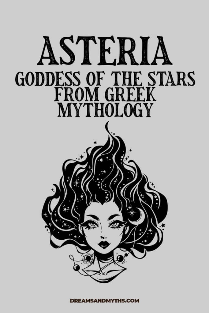 Asteria Goddess of The Stars From Greek Mythology