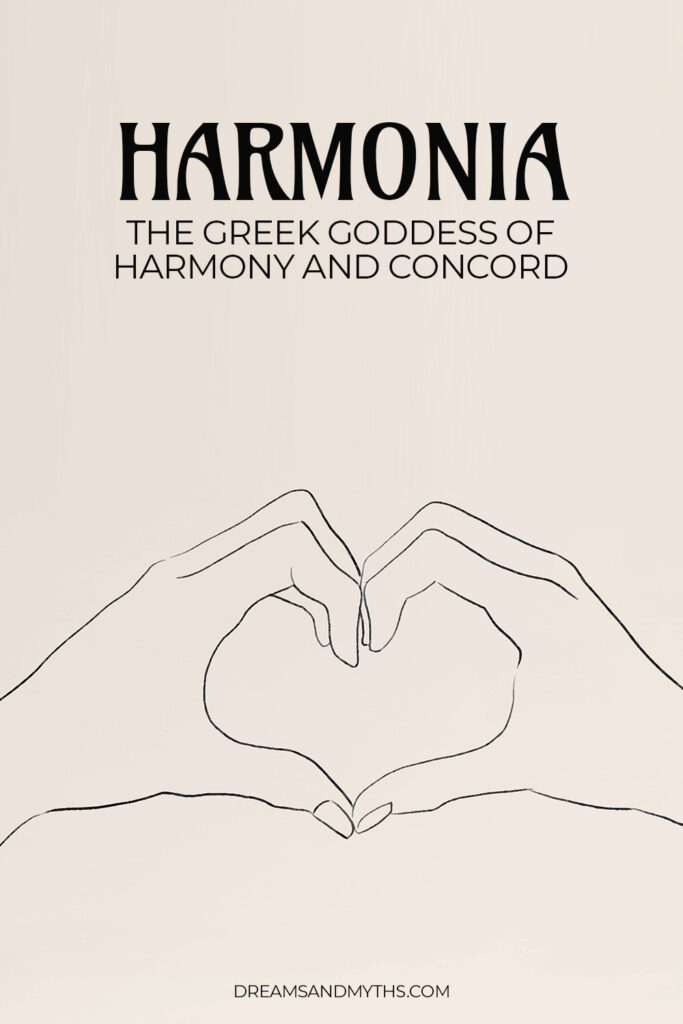Harmonia The Greek Goddess of Harmony And Concord