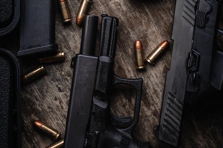 dream about guns